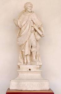 Statua di san Giacomo maggiore apostolo