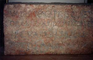 Iscrizione romana, Valerio Prisco