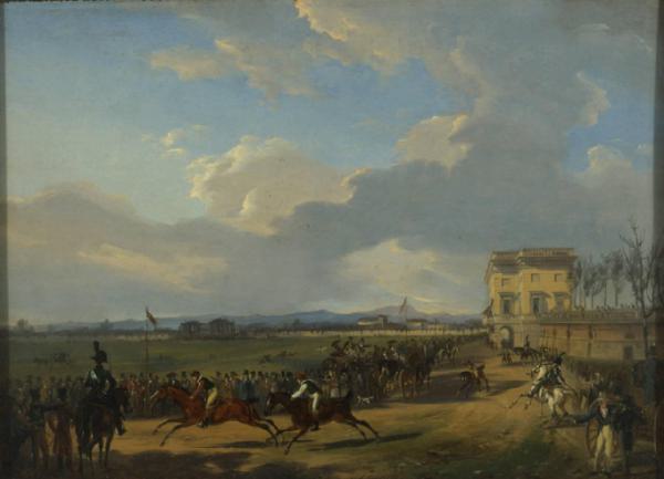Corsa di cavalli in Piazza d'Armi