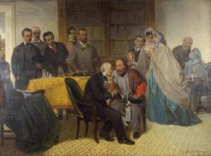 La visita di Garibaldi a Manzoni