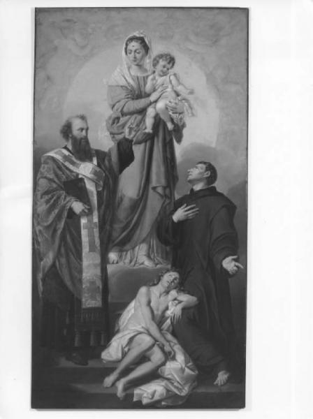 Madonna con Bambino, Sant'Agostino e San Giovanni di Dio