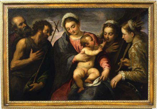 Madonna con il Bambino con san Giuseppe, san Giovanni Battista, sant'Elena e santa Caterina d'Alessandria