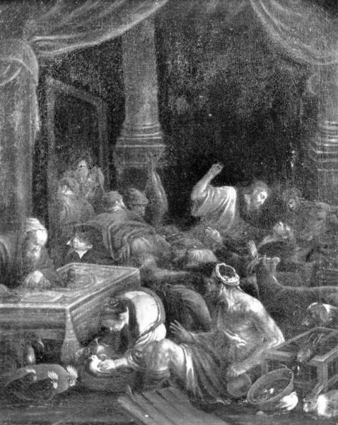 Cristo scaccia i mercanti dal tempio