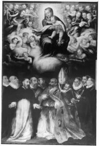 Madonna con Bambino, Santi e donatori