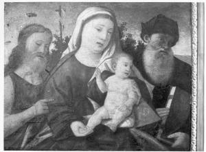 Madonna con Bambino, san Giovanni Battista e san Gioacchino