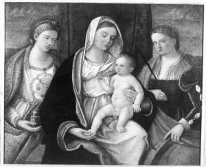 Madonna con Bambino, Santa Caterina e Santa Lucia