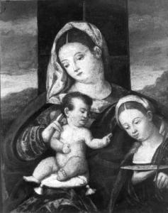 Madonna con Bambino e santa Lucia
