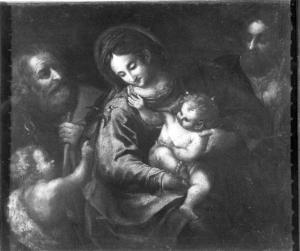 Sacra Famiglia con San Giovannino e San Rocco