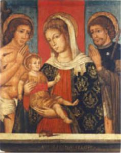 Madonna con Bambino, S. Sebastiano e S. Rocco