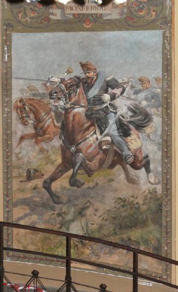 Cavalleggeri Monteferrato. Furiere Maggiore 1859