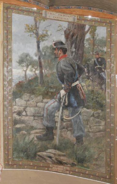 Brigata Piemonte 4^ Fanteria - Tenente Aiutante Maggiore in 2° 1859