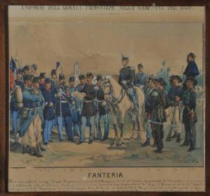 Uniformi dell'Armata Piemontese nella campagna del 1859 - FANTERIA