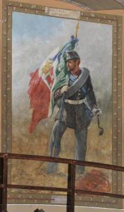 Brigata Cuneo 7.8. Fanteria 3. Divisione - Sottotenente Porta bandiera 1859