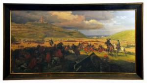 Battaglia di Solferino 24 giugno 1859: gli zuavi all'attacco del colle