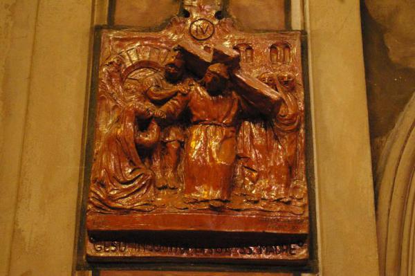 Cristo incontra la Madonna sulla via del Calvario