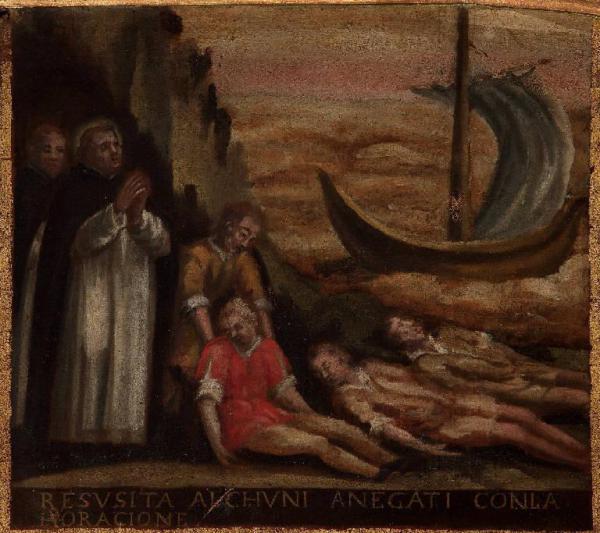 San Vincenzo Ferrer resuscita alcuni annegati
