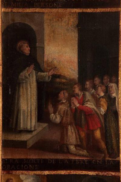 San Vincenzo Ferrer guarisce dalla peste