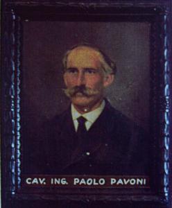 Ritratto del cav. ing. Paolo Pavoni
