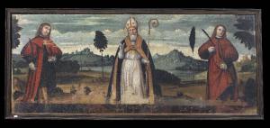 San Tiziano fra i santi Cosma e Damiano