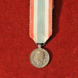 Miniatura della medaglia a ricordo dell'Unità d'Italia