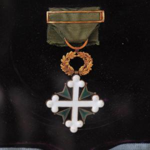Croce da Ufficiale dell'Ordine dei SS. Maurizio e Lazzaro, appartenuta al Generale Arnaldi