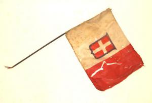 Bandiera nazionale italiana di piccolo formato