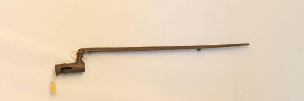Baionetta a ghiera francese modello 1847 per fucile a luminello