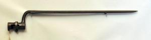 Baionetta a ghiera tipo francese modello 1822 per fucile ad avancarica