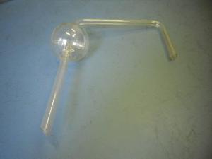 Pallone con tubi - chimica analitica