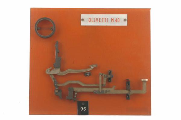 Olivetti M40 - cinematismo - Industria, manifattura, artigianato
