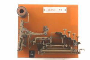 Olivetti M1 - cinematismo - Industria, manifattura, artigianato