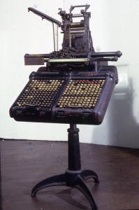 Tastiera Monotype - tastiera per macchina fonditrice - Industria, manifattura, artigianato