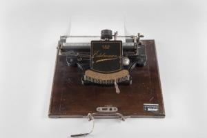 Modello Edelmann 1897 - macchina per scrivere - meccanica
