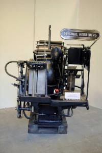 Stella - macchina da stampa tipografica - industria, manifattura, artigianato