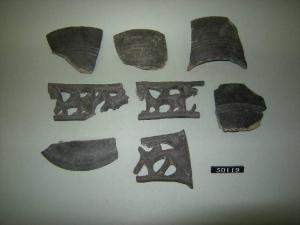 Calice tetrapodo/frammenti
