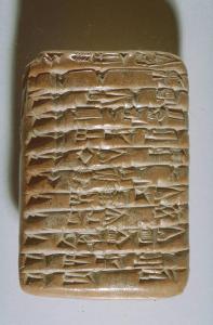 Iscrizioni in alfabeto cuneiforme