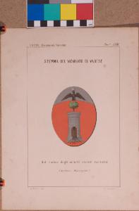 Stemma del Vicariato di Varese/ Dal codice degli antichi statuti varesini/ (Archivio Municipale)