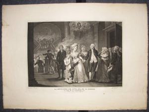La séparation de Louis XVI de sa famille la nuit du 29 septembre 1792