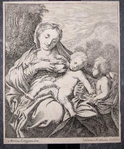 La Madonna con Gesù Bambino