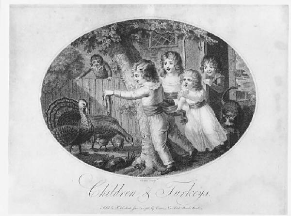 Children and Turkeys
