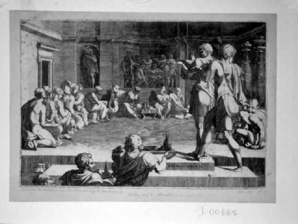 Assemblea di uomini e donne dopo la presa di Persepoli