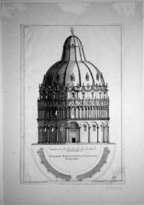 Orthographia Baptistery Basilice Pisane