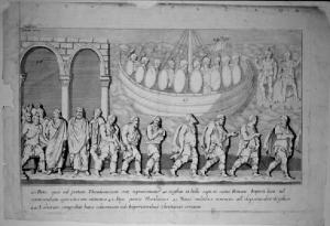 Columna Costantinopoli ab Arcadio Imperatore erecta, in quâ Sculpta Theodosii patris gesta, necton ædificia ab utroque Augusto extructa repræsentantur