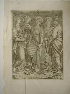 Santa Cecilia e altri santi