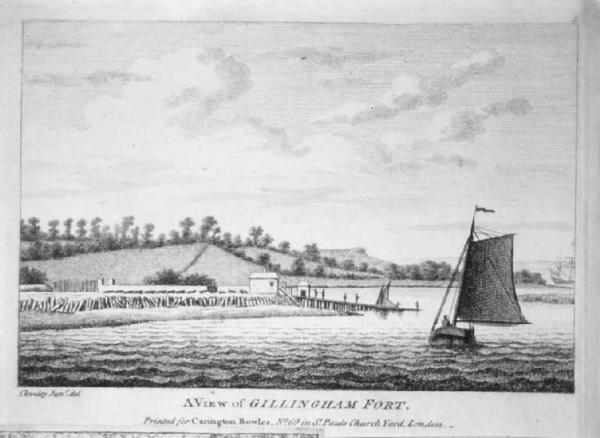 A view of Gillingham Fort