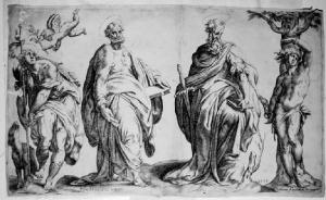 I santi Rocco, Pietro, Paolo, Sebastiano