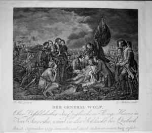 Morte del generale Wolfe