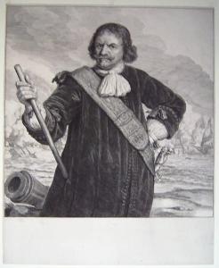 Ritratto di De Vries Tjerk Hiddes ammiraglio della Frisia