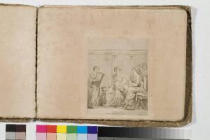Choic / de quelquermorceaux / des Peinturec antique / d'Herculanum / Extraits du Museum de / Portici / Seconde Suite de / Naples