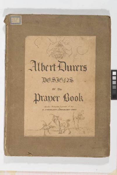 Albert Durer / Dessins / of the / Praper Book